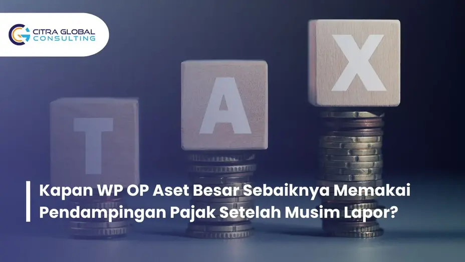 pendampingan pajak WP OP aset besar