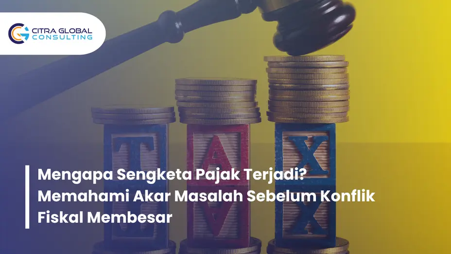 penyebab sengketa pajak